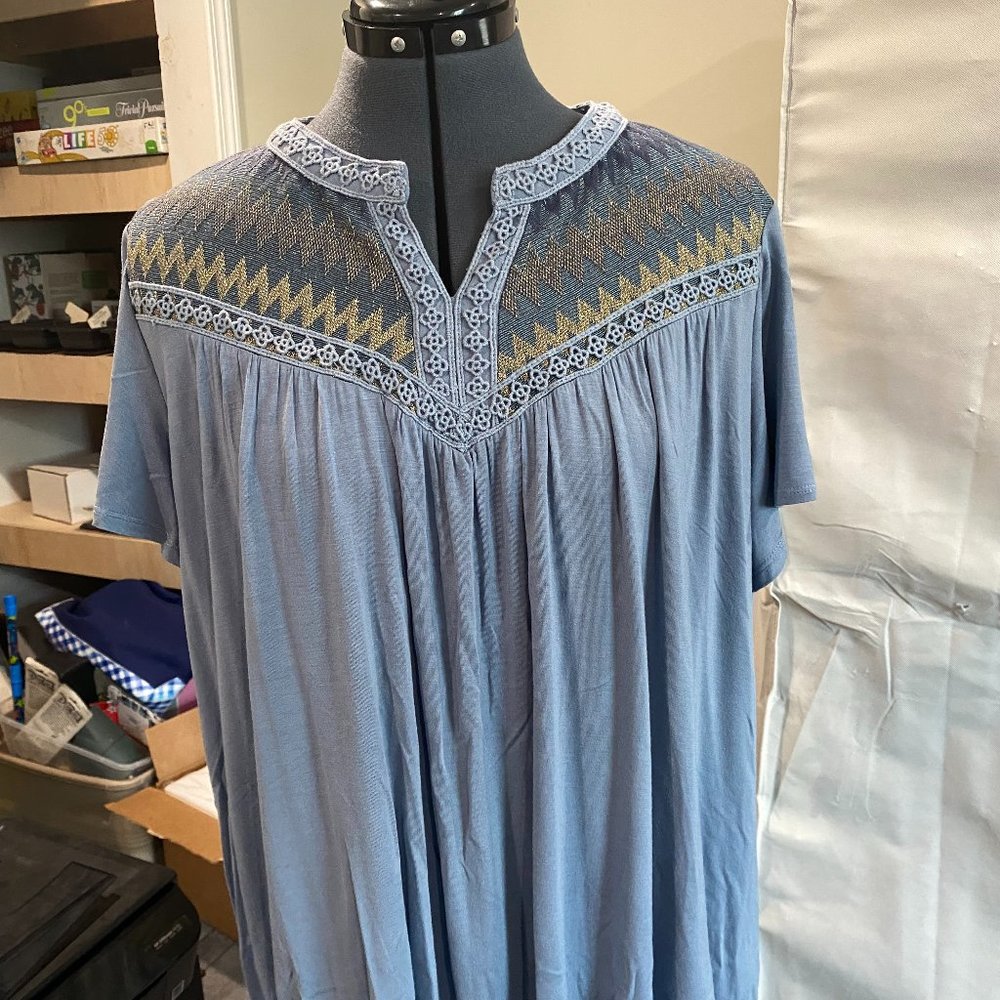 Embroidered Shirt NWT